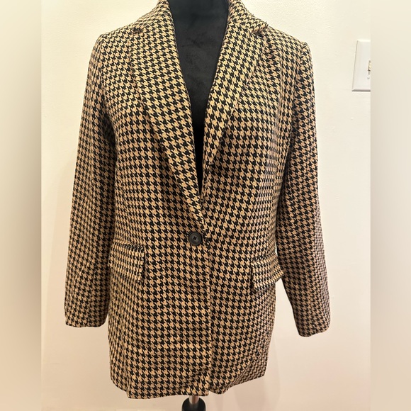 Nine West Vintage Patterned Blazer, Size Small - Picture 2 of 10